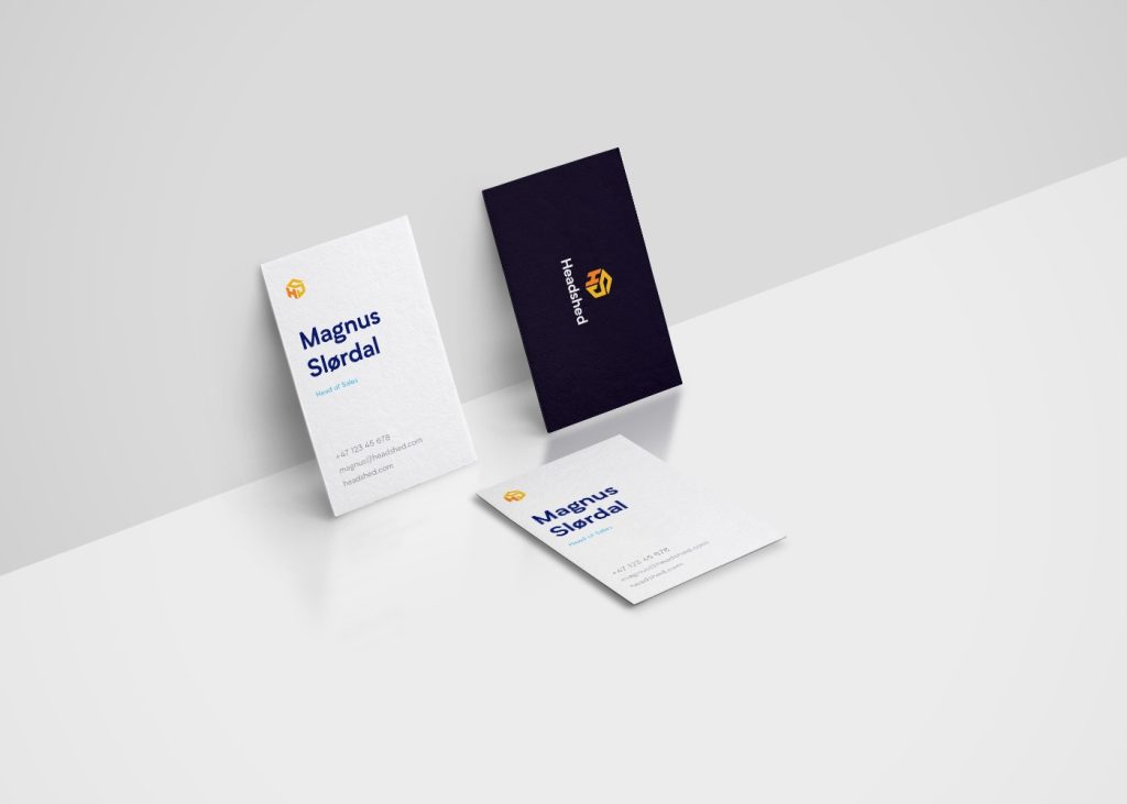 Headshed Business Card